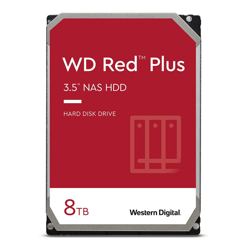 [Western Digital] WD RED PLUS HDD 7200/256M (WD80EFBX, 8TB)