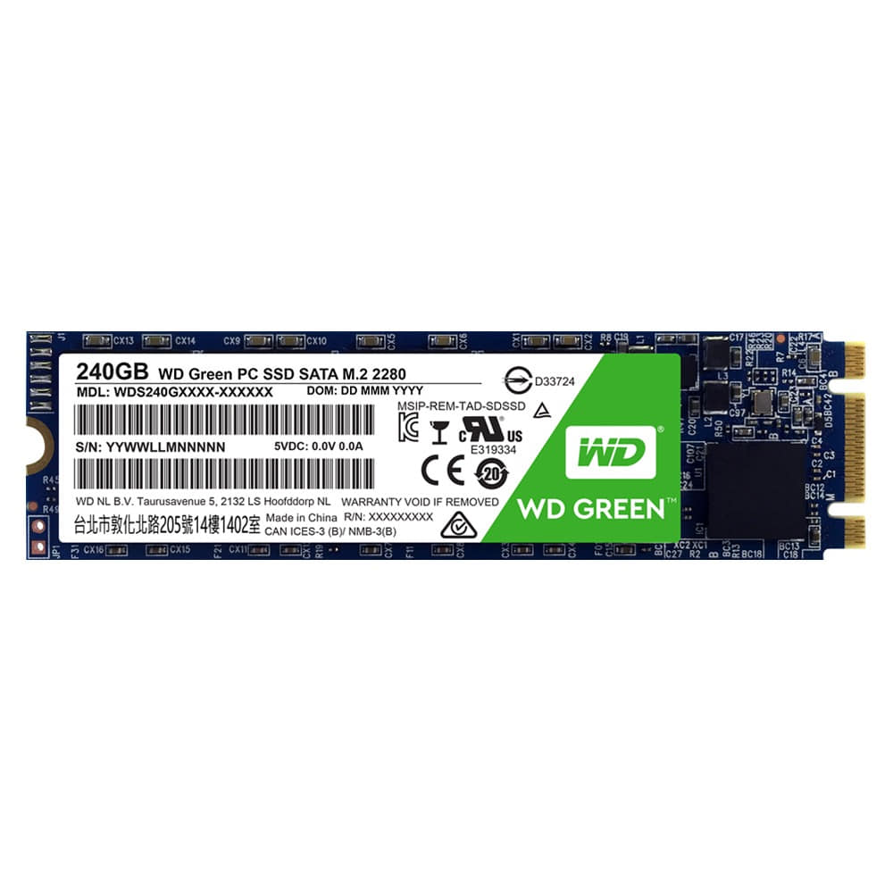 [Western Digital] WD Green M.2 SSD 2280 240GB TLC