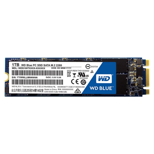 [Western Digital] WD Blue M.2 SSD 2280 1TB TLC