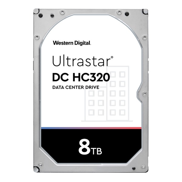 [Western Digital] WD Ultrastar HDD DC HC320 7200/256M (HUS728T8TALE6L4, 8TB)