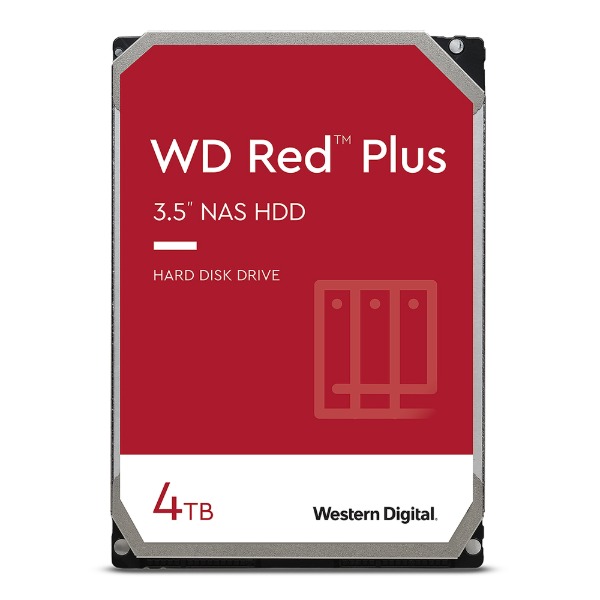 [Western Digital] WD RED PLUS HDD 5400/128M (WD40EFZX, 4TB)