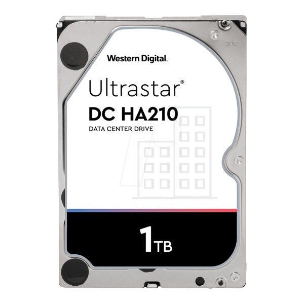 [Western Digital] WD Ultrastar HDD DC HA210 7200/128M (HUS722T1TALA604, 1TB)