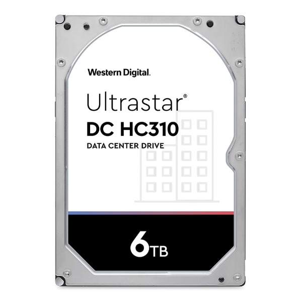 [Western Digital] WD Ultrastar HDD DC HC310 SAS/7200/256M (HUS726T6TAL5204, 6TB)