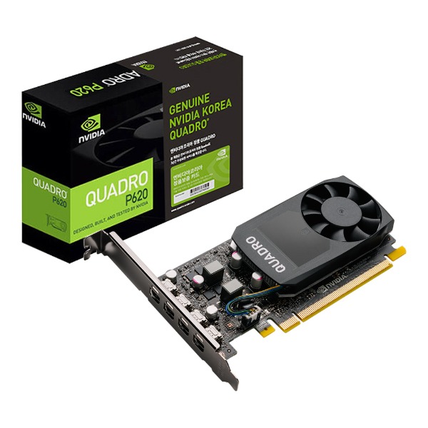[NVIDIA] Quadro P620 D5 2GB 엔비디아코리아 정품