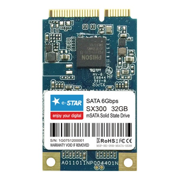 [디지탈그리고나] e-STAR SX300 mSATA 32GB MLC