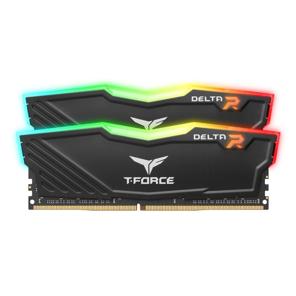 [TeamGroup] T-Force DDR4 32G PC4-28800 CL18 Delta RGB 블랙 서린 (16Gx2)